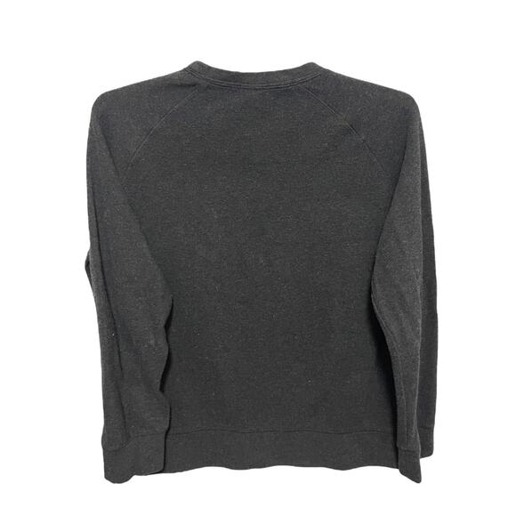 Large Banana Republic Long Sleeve Crew Neck Mens Sweater Dark Gray - Picture 9 of 12